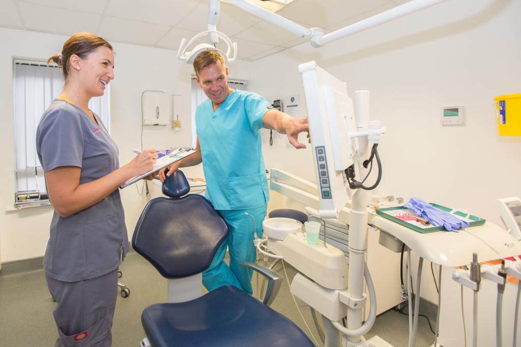 Interior of Portmore Dental clinic